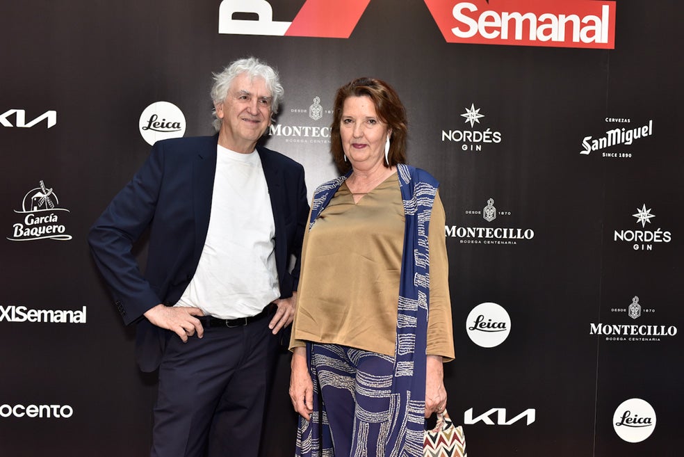 Juan Luis Arsuaga y su esposa, Lourdes Carreras.