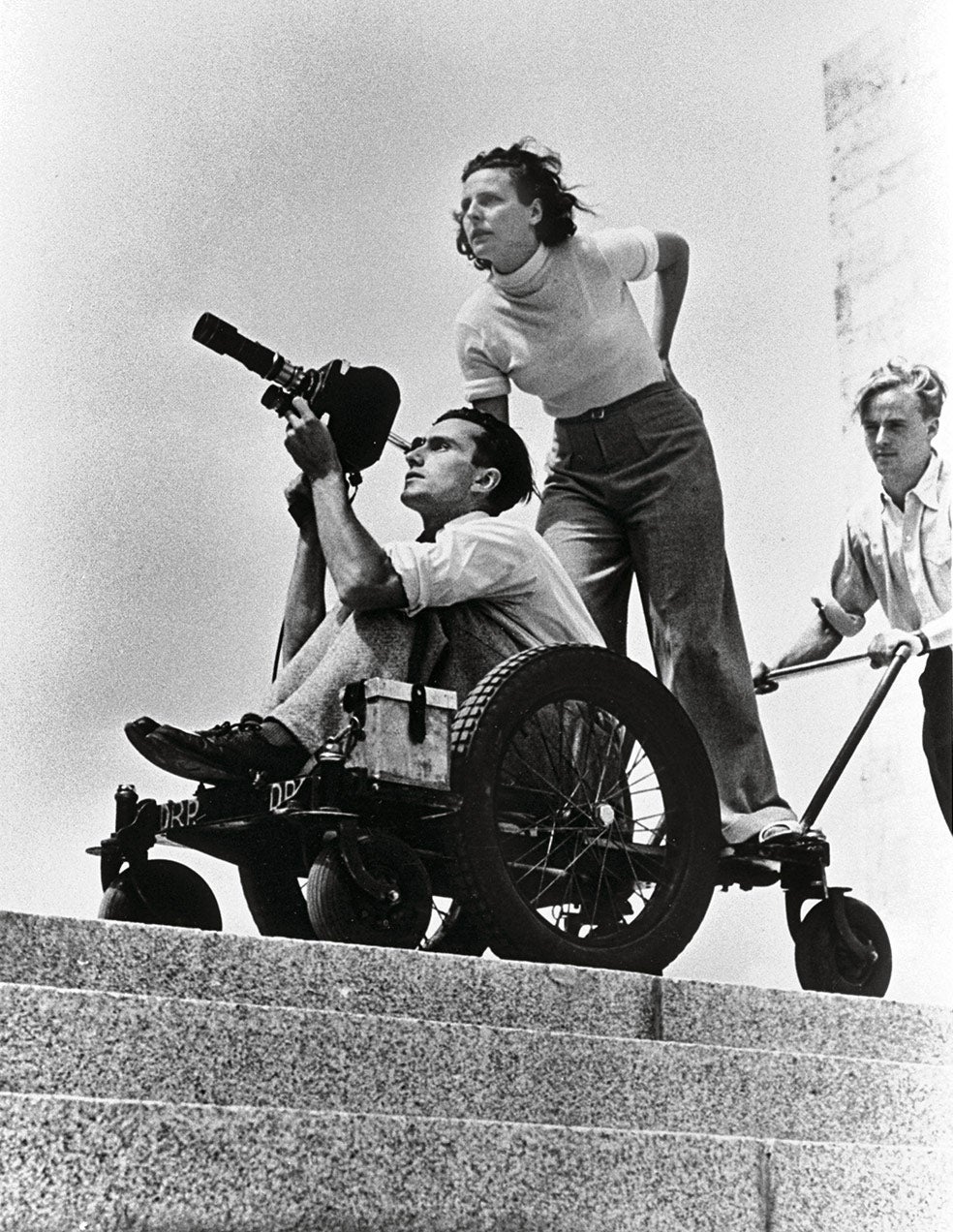 Dirigió, protagonizó y escribió el guión de su primera película, La luz azul. Después de la guerra filmó documentales sobre los Nuba y sobre el mundo submarino. Murió en 2003 a los 101 años.