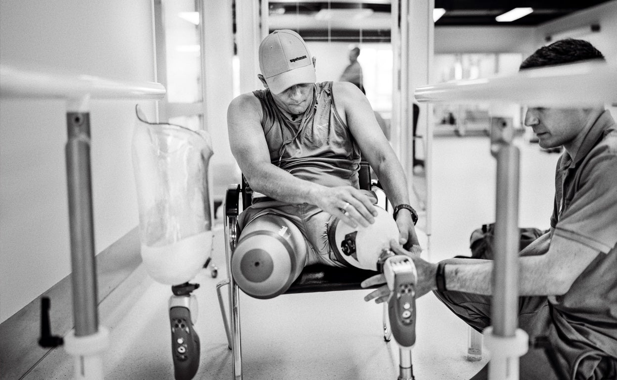 Ucrania: la batalla de los mutilados de guerra