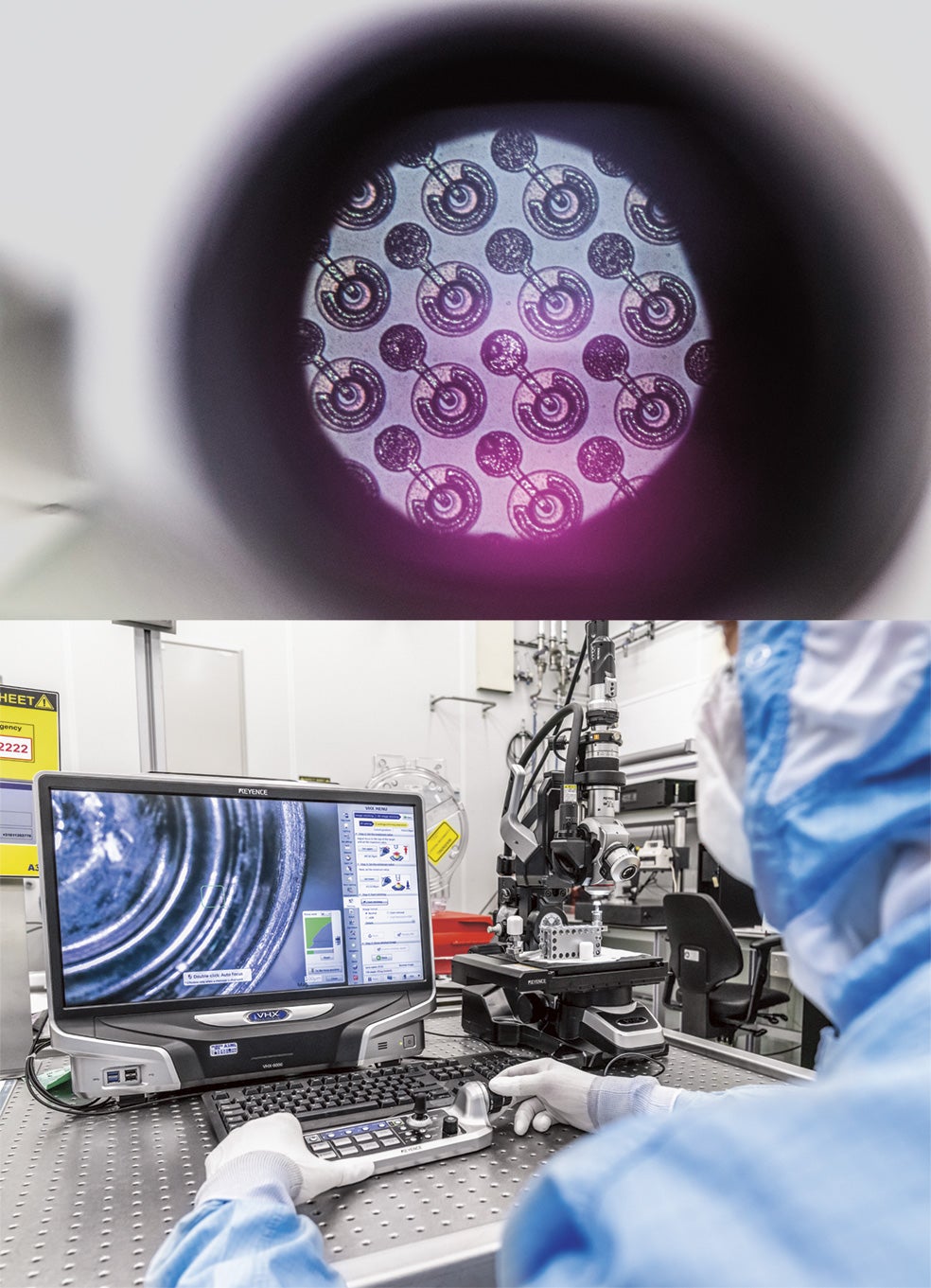ASML trabaja a escalas diminutas, del tamaño de átomos. Dibujar con la pequeña longitud de onda de la luz ultravioleta extrema es como hacerlo con la punta de un rotulador fino en lugar de con un marcador.