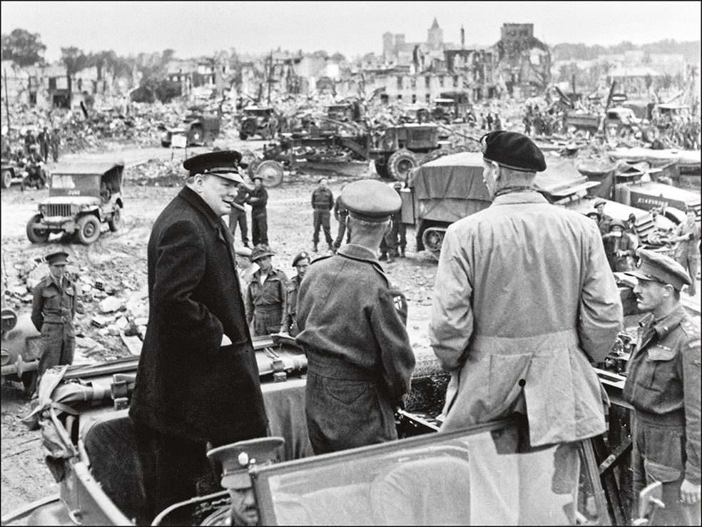 Churchill quería partir desde Italia y avanzar por el centro de Europa para evitar una ocupación soviética. Pero tuvo que claudicar con el desembarco: mandaban los americanos.