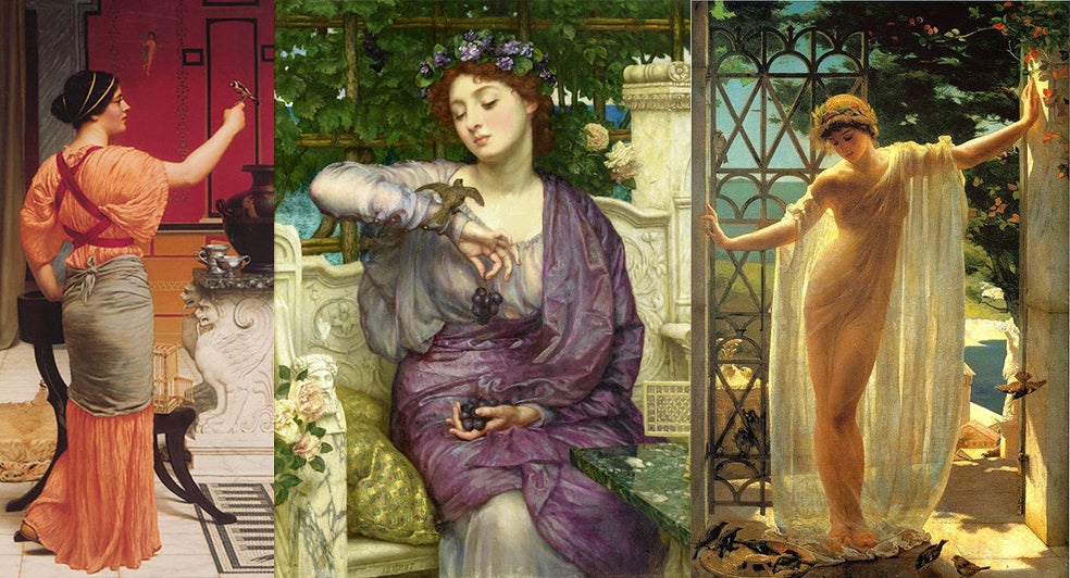 Incluso muchos siglos después de su época, el mito de Clodia siguió inspirando a numerosos artistas que la representaron en sus obras. Tuvo especial impacto entre los prerrafaelitas.