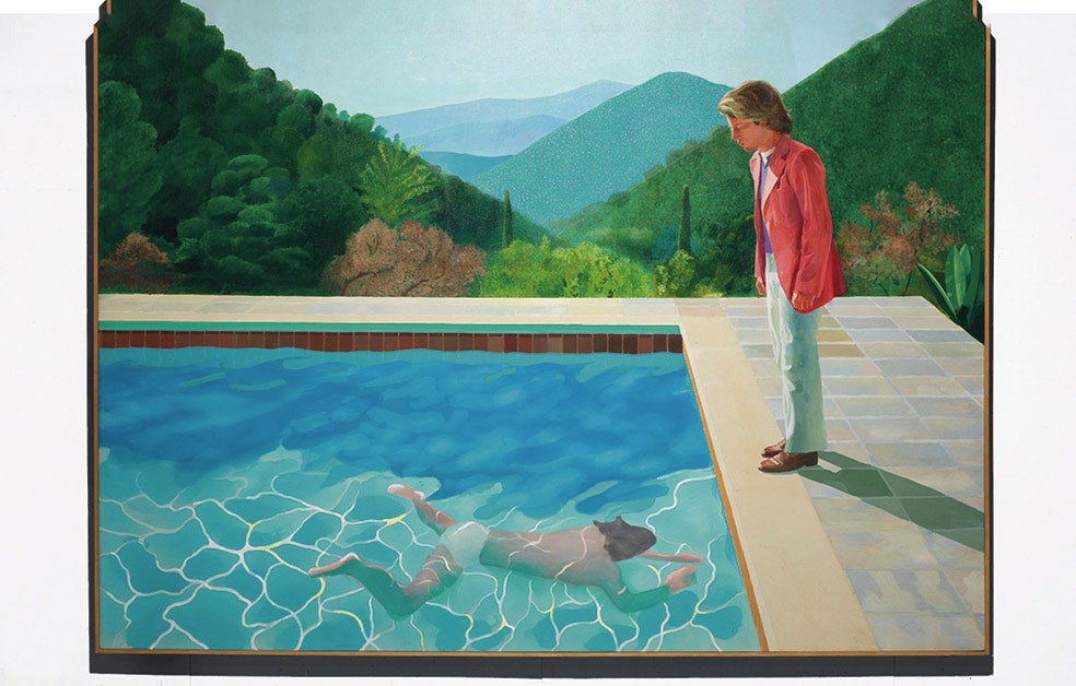 'Portrait of an Artist (Pool with Two Figures)' se vendió por 90,3 millones de dólares y representa una ruptura dolorosa de Hockney.