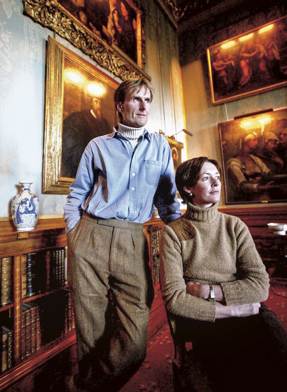 Los duques de Northumberland se conocieron muy jóvenes. «Hemos crecido juntos», dice ella. Él se ocupa del castillo y ella, del parque.