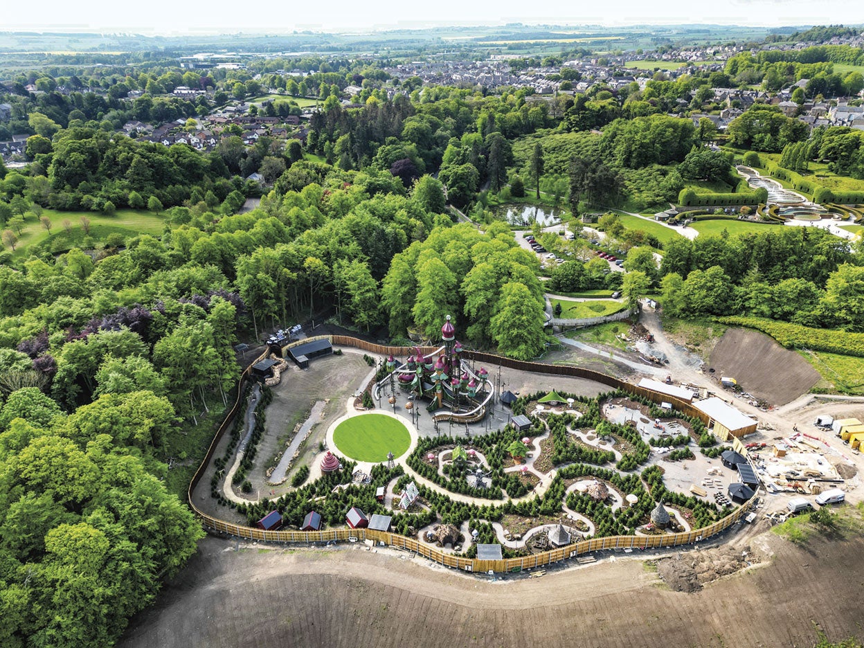 Ubicado en el noreste de Inglaterra, el parque aspira a ser un reclamo para padres y niños, en una región que no cuenta con demasiadas opciones de ocio. |