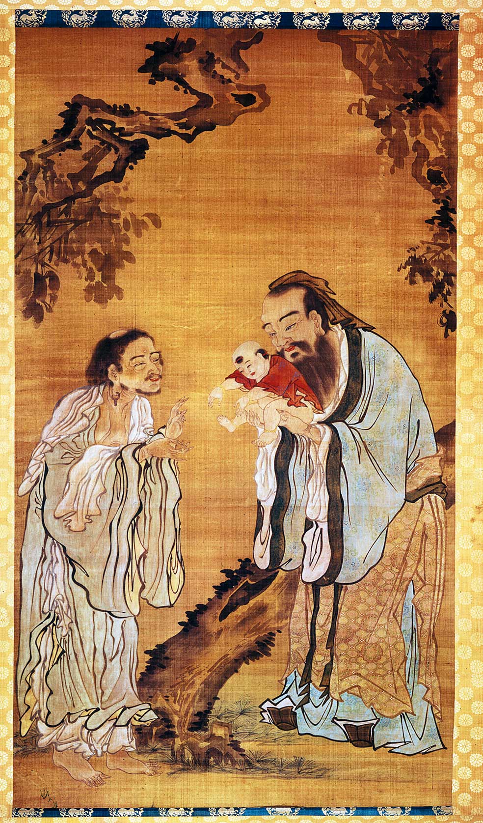 Para Confucio era fundamental el ren o bondad, el concepto clave de su revolución moral. También lo era el cuidado de la propia imagen y del detalle. Tocaba la cítara y consideraba la música y la poesía esenciales para acceder a la nobleza de espíritu. A los 50 años empezó sus enseñanzas. Viajaba solo por el país instruyendo a los pocos discípulos que lo seguían. Su fama de sabio se propagó por toda China.