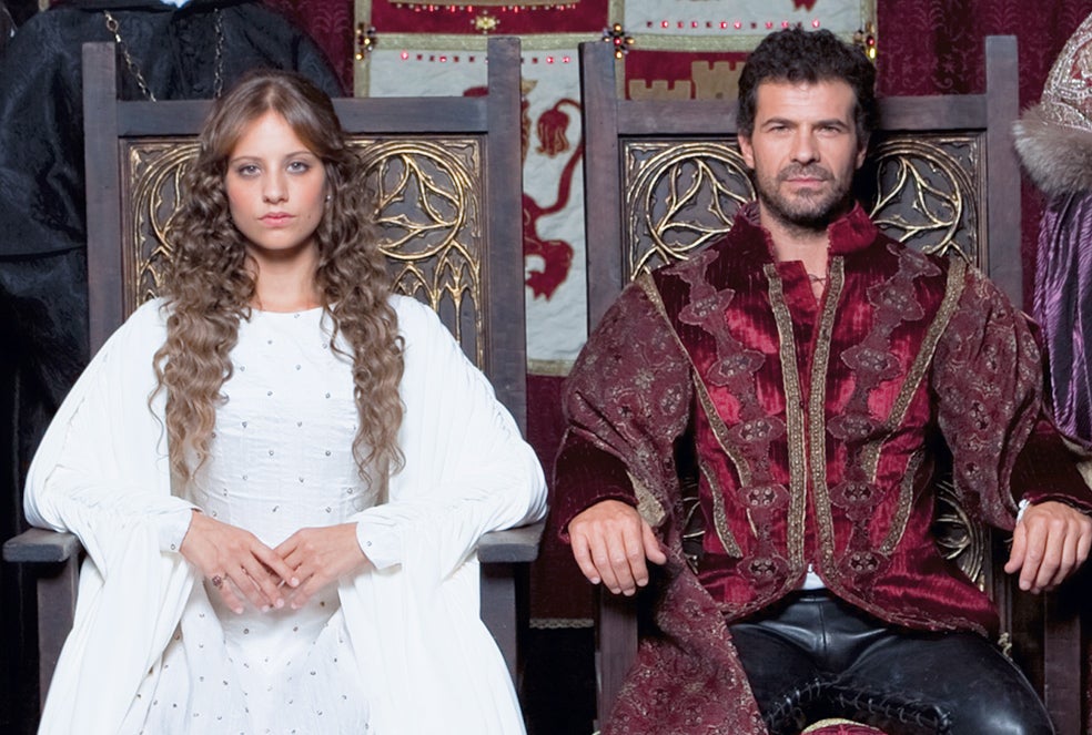 Rodolfo Sancho y Michelle Jenner encarnaron en la popular serie 'Isabel' de 2012 a Fernando II de Aragón e Isabel de Castilla.