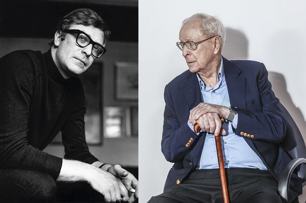 A la izquierda, el actor en su juventud. «Era un cabronazo delgado y feo», dice hoy de sí mismo. Y añade: «Todo el mundo va a morir —dice—. Al menos yo he vivido hasta los 90. Y he tenido la mejor vida que me hubiera podido imaginar».