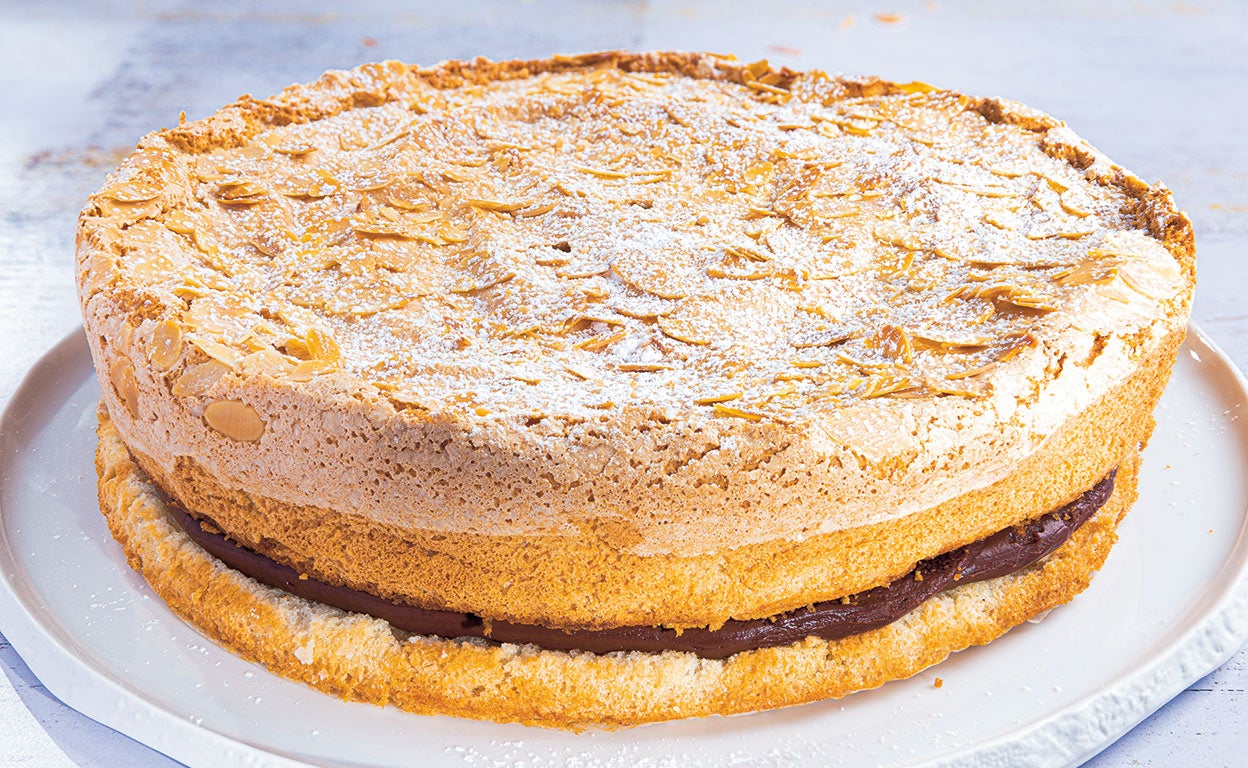 Tarta de higos y chocolate