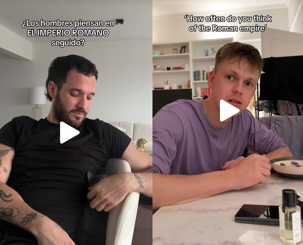 La viralización de esta pregunta ya es un auténtico fenómeno. La expresión 'imperio romano' en diferentes idiomas acumula millones de visualizaciones e interacciones.