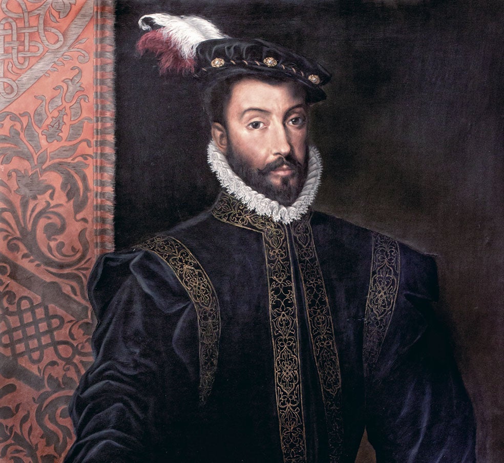 El noble portugués Ruy Gómez de Silva fue hombre de confianza de Felipe II. Vendió sus tierras italianas de Éboli para adquirir otras en La Alcarria. Fue muy querido. Y muy poderoso.