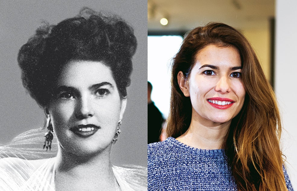 Alejandra Kreisler sigue con la dedicación al arte que comenzó su abuela Araceli González Carballo (a la que se parece mucho). Araceli conoció a su primer marido en Burgos. «Lo de mis abuelos fue un flechazo instantáneo», comenta Alejandra.