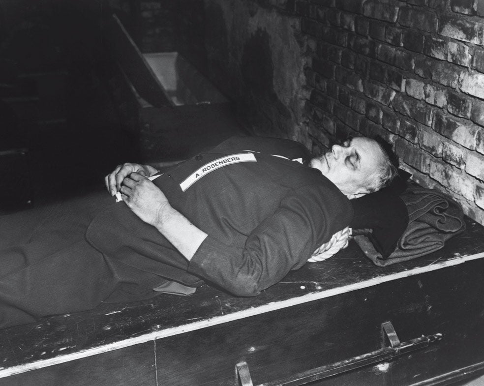 Fue condenado en los juicios de Nurenberg y murió en la horca el 16 de octubre de 1946. No mostró arrepentimiento.