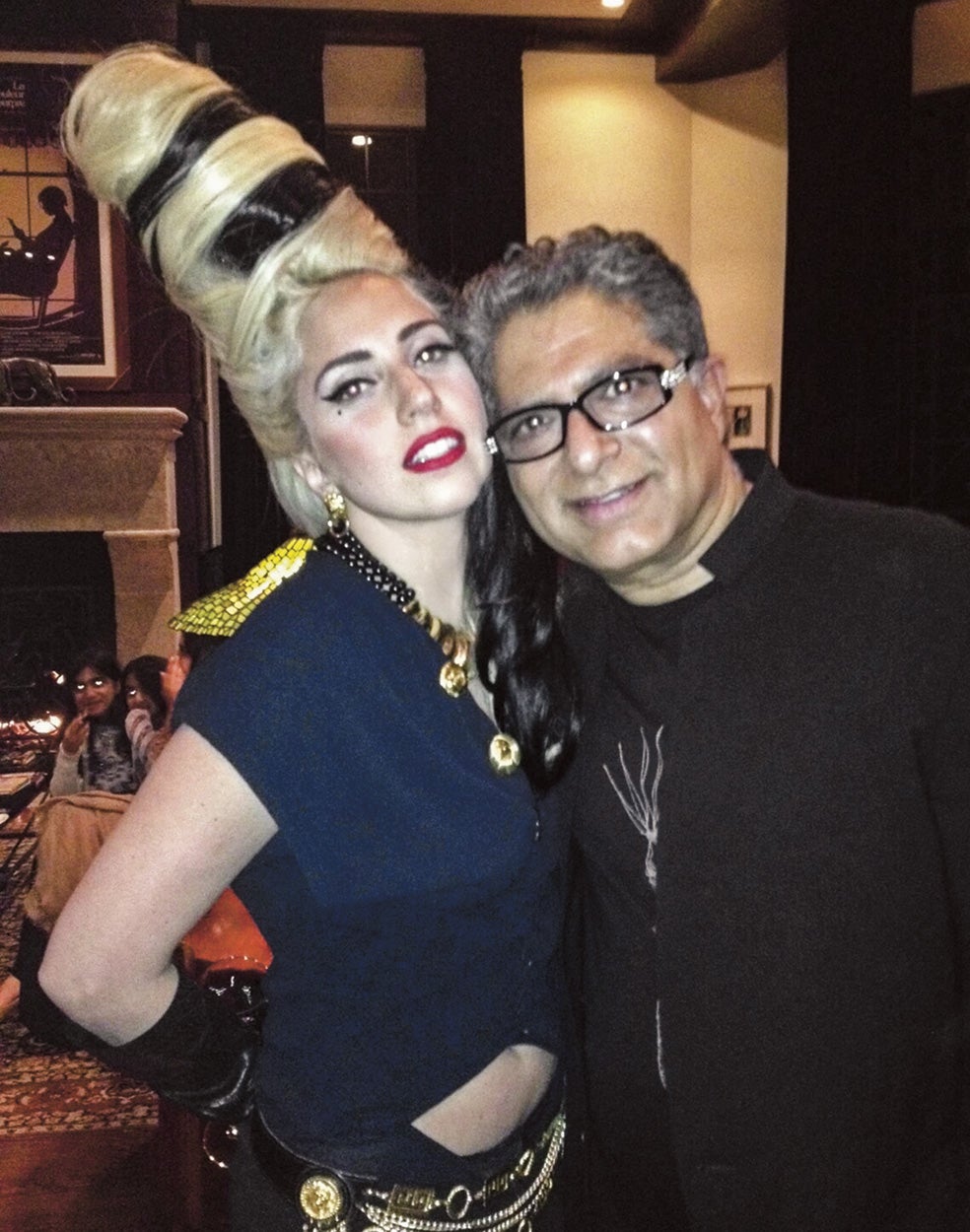 Chopra también ha sido asesor de Lady Gaga. Y en 2021 se asoció con J Balvin para lanzar un nuevo programa de meditación.