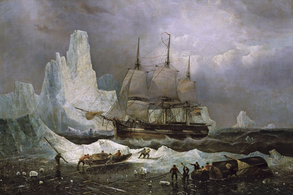 Buscaban una zona sin hielo para navegar de Europa a Asia sin necesidad de bordear América o África. Los restos de los barcos de Franklin se encontraron cerca de este paso que finalmente cruzó Amundsen en 1906.