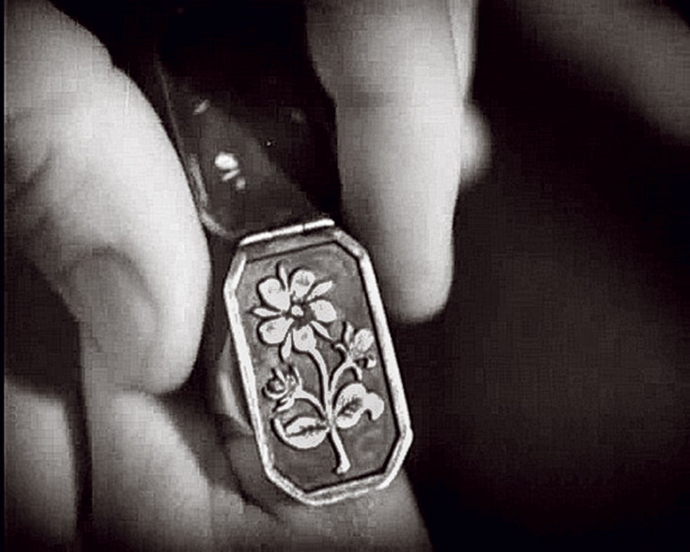 El sello de sir Percy, su firma de enmascarado. La pimpinela es una flor.