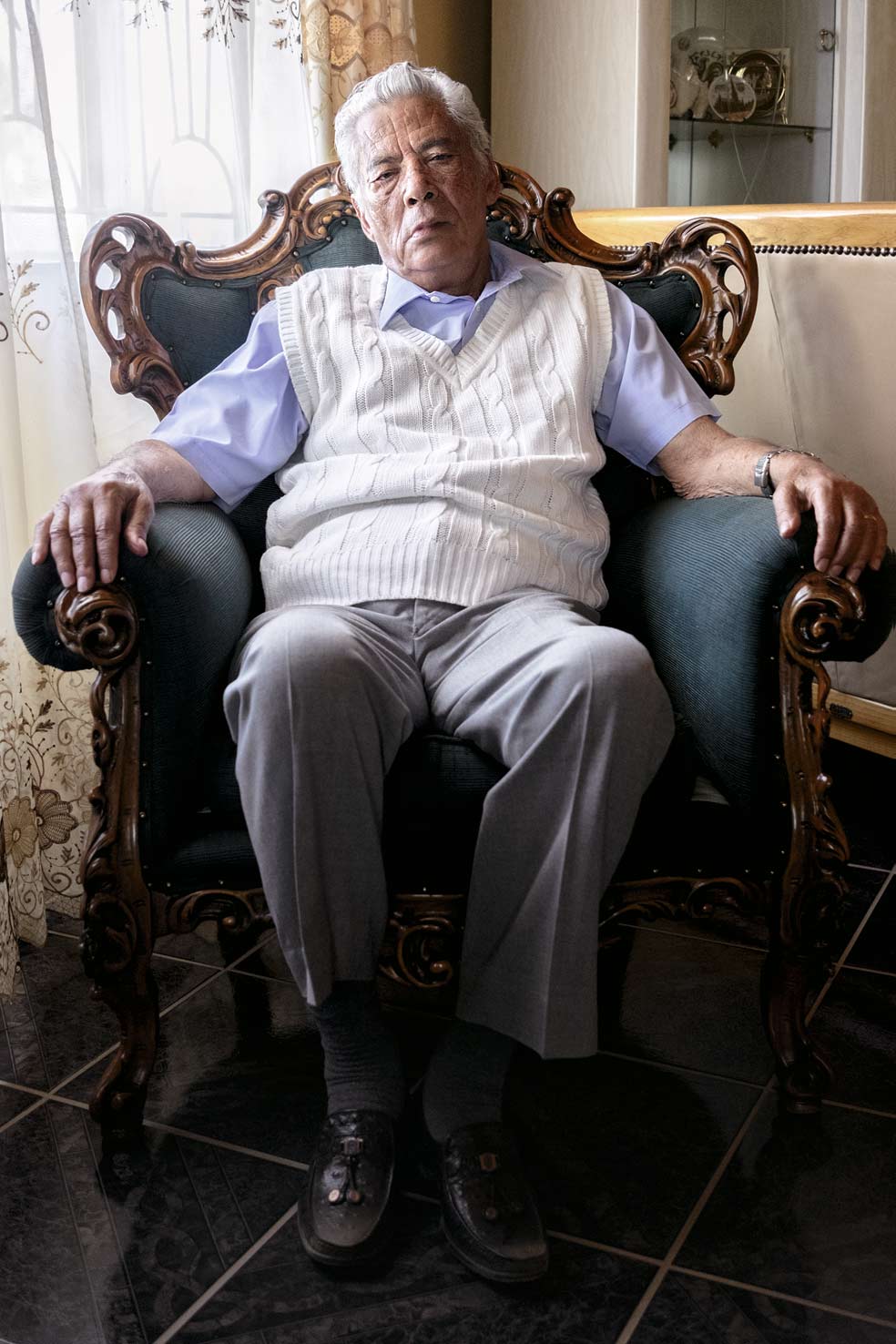 John McNab fue 'capitán' (una especie de alcalde) de los basters. Era de los que añoraba los años del apartheid impuesto por Sudáfrica en Namibia porque los basters –aunque marginados– gozaban de un estatus especial en Rehoboth: con sus propias leyes y autoridades. Ya no es así.