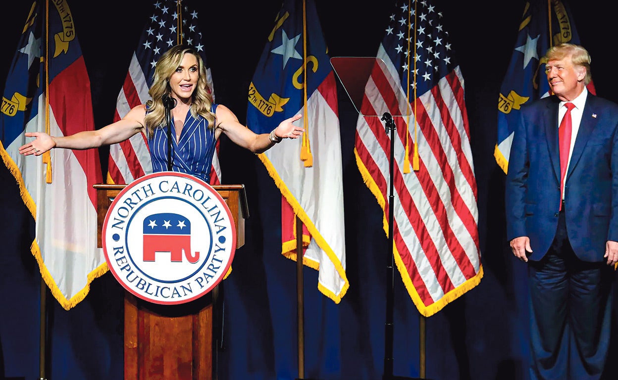 La nuera de Donald Trump, la pieza clave para su regreso a la Casa Blanca... ¿y su sucesora?