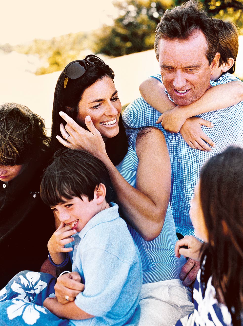 Con su segunda mujer, Mary Richardson, protagonizó una campaña publicitaria de 'familia perfecta'. Ella se suicidó tras el divorcio.