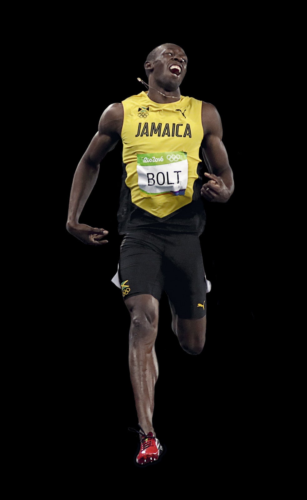 El Proyecto Simetría, en Jamaica, comparó las piernas de corredores de élite jamaicanos –como Usain Bolt (en la foto)– con las de habitantes de zonas rurales del país. El resultado: los más rápidos muestran siempre mayor simetría en rodillas y tobillos.