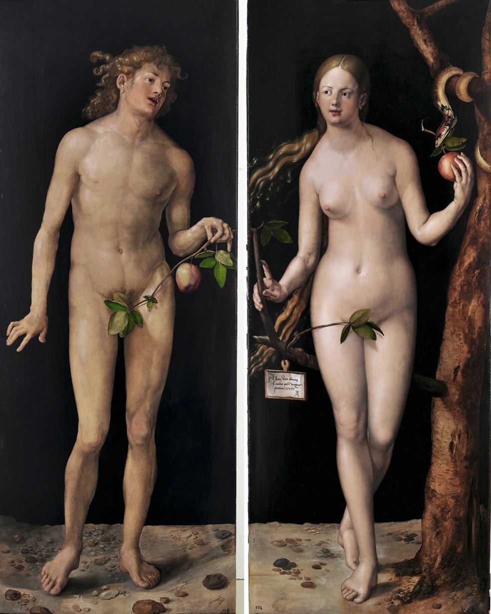 Felipe IV dedicaba las siestas a ver los desnudos tizianescos. Incluso comisionó a Velázquez para que comprara para su colección este Adán y Eva de Durero. En la imagen que, más arriba, abre este reportaje, un fresco romano de Pompeya, que solo personas con moral reconocida y un permiso especial podían ver. Francisco I de Nápoles lo estableció así en 1819 para preservar la moralidad de sus súbditos. En la actualidad el fresco se expone en el Gabinete Secreto del Museo Arqueológico Nacional de Nápoles.