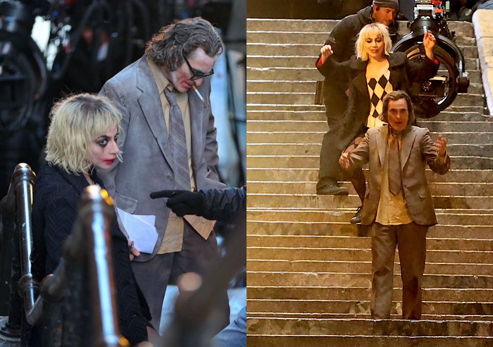 Por las escasas imágenes que se han filtrado del rodaje de Joker y la información dada por la productora, lo que está claro es que habrá romance entre el protagonista y el personaje interpretado por Lady Gaga (será más «íntima», dicen), habrá violencia y desnudos integrales (será «impactante») y habrá baile en la escalera, a la medida de los fans y las redes sociales.