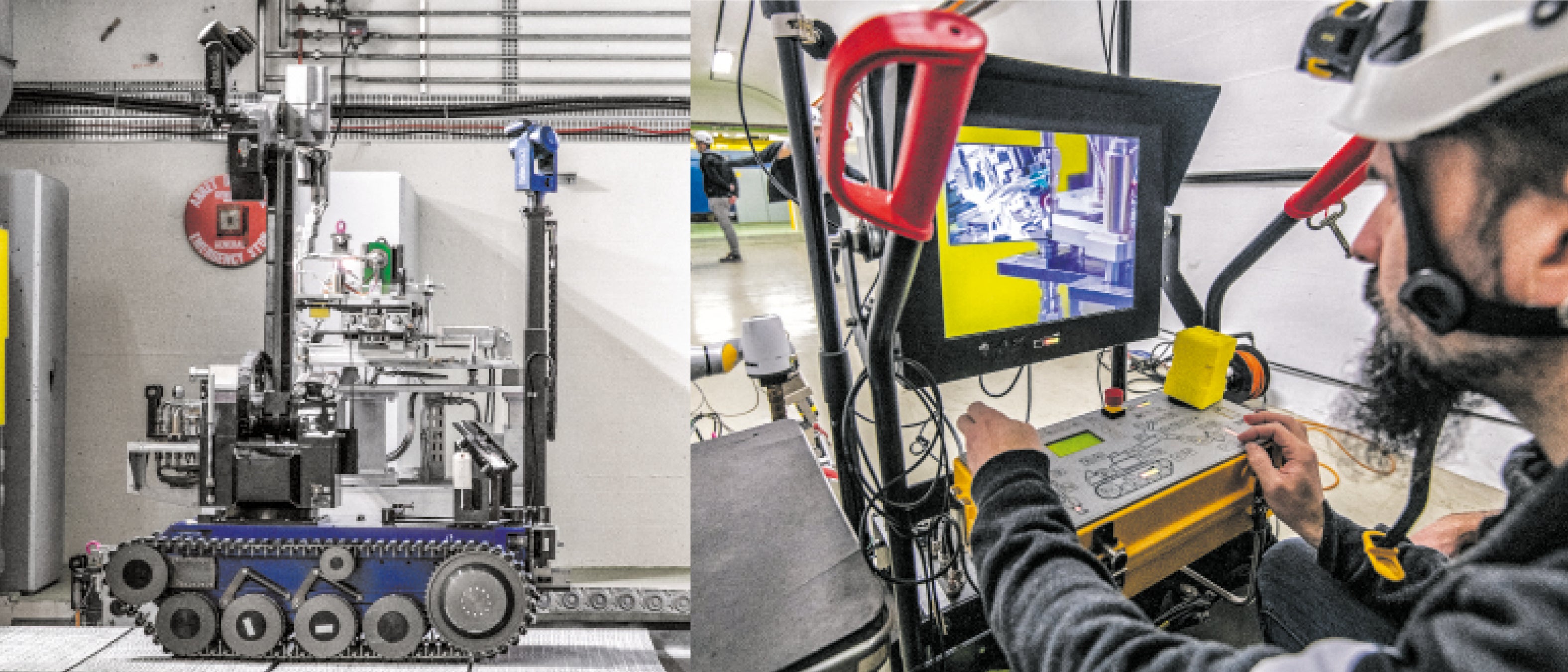 Los científicos diseñan 'trampas' para aislar la antimateria, pues en contacto con la materia estalla. Para llevar a cabo sus experimentos, la antimateria se maneja con robots, como muestra la imagen. Un gramo liberaría tanta radiación como una detonación nuclear, pero las cantidades que se fabrican y que se manipulan en los laboratorios son ínfimas: unos pocos átomos. En total son apenas una millonésima de gramo. Aun así, son material peligroso.