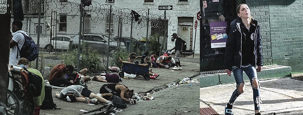Kensington, el barrio zombi de Filadelfia, es una especie de zona cero de la crisis de opioides. Miles de adictos al fentanilo, incluso llegados de otras ciudades, hacen de sus calles una suerte de escenario apocalíptico.