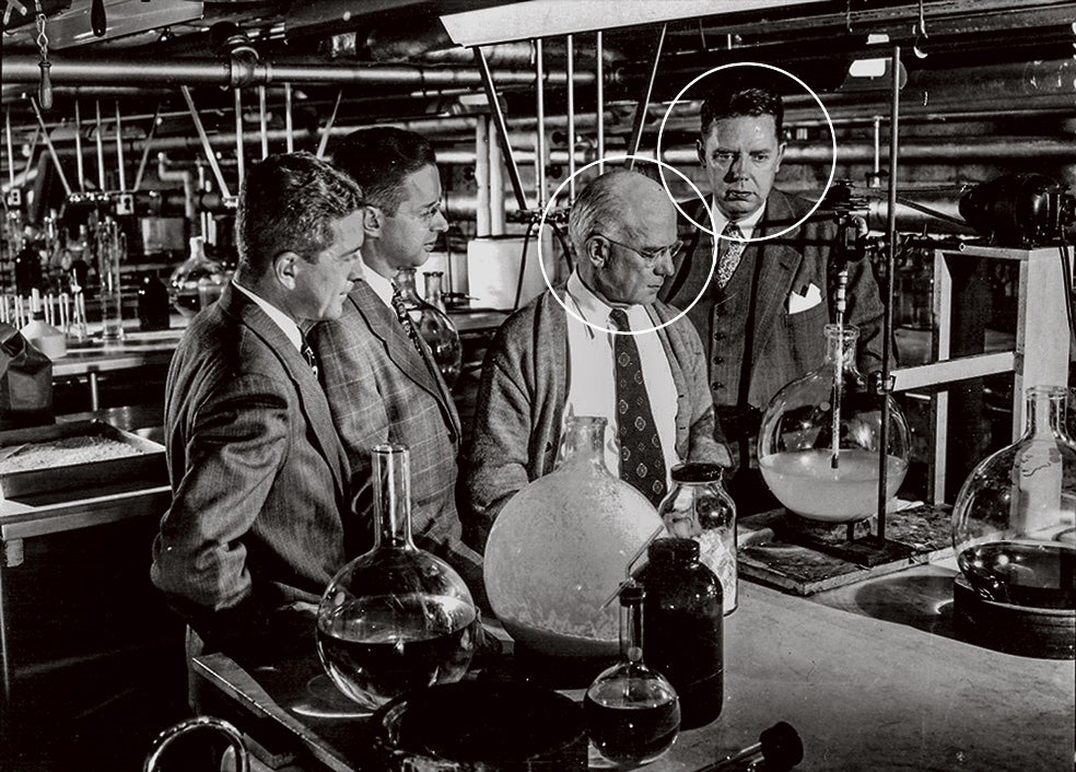 Philip Showalter Hench y Edward Kendall recibieron el Nobel de Medicina en 1950 «por sus descubrimientos de la corteza suprarrenal».