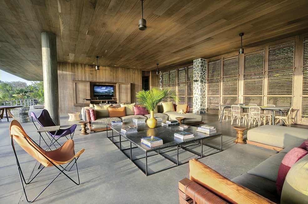 Villas como ésta son codiciadas por las 'celebrities' por su gran grado de privacidad; en este caso, gracias a su distribución en tres edificios independientes. Eso sí, todos con unas maravillosas vistas al Mar Caribe.