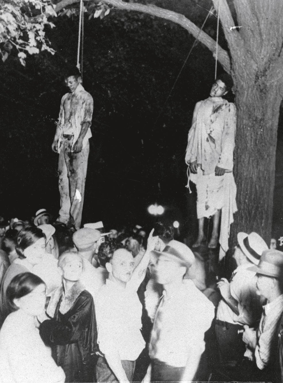 En 1935, los linchamientos de negros en algunos estados del sur eran espectáculos públicos.