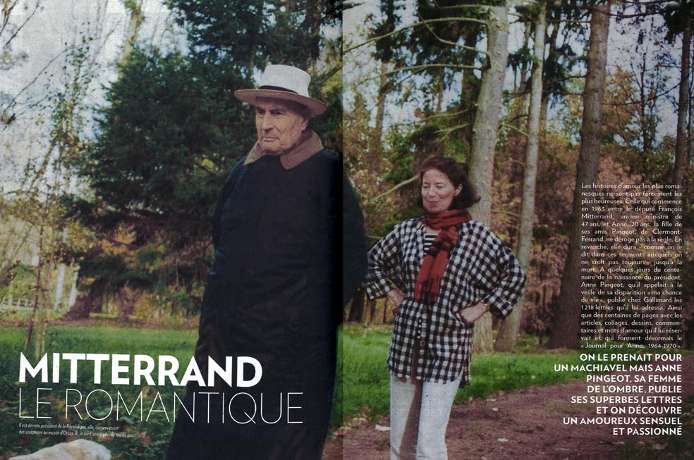 Anne Pingeot ha esperado a que falleciera la viuda de Mitterrand para publicar la correspondencia y el diario que él le dedicó. Vivieron juntos los últimos años de vida del político.