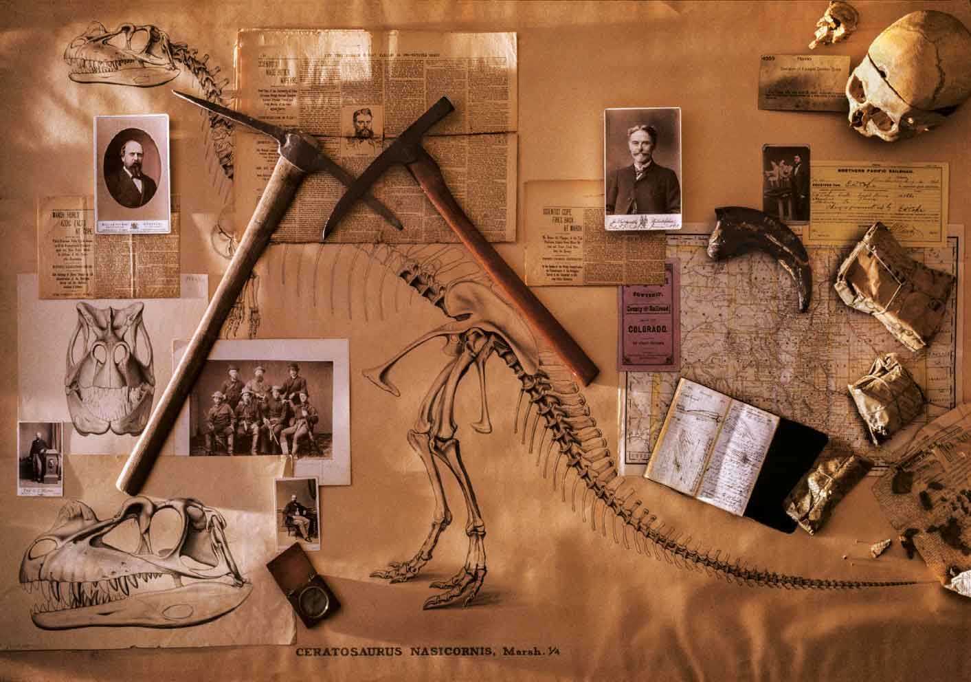 Imagen - La guerra de los huesos: la brutal rivalidad entre Cope y Marsh