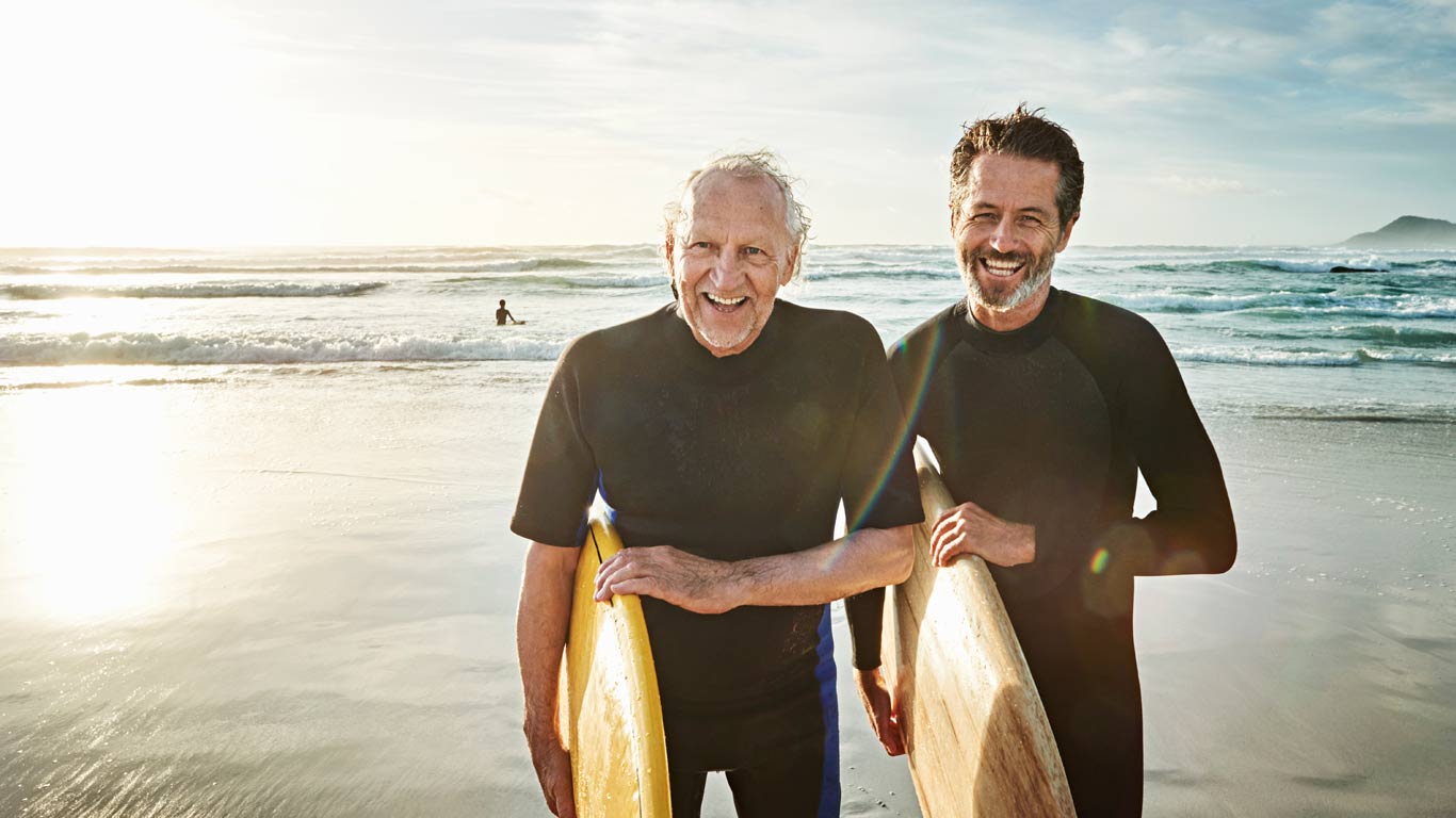 A cualquier edad, aprovechemos el tiempo de ocio para hacer deporte.