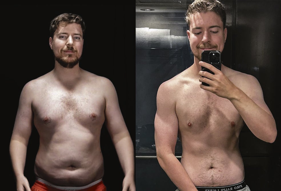 A Mr. Beast no se le resiste nada. El año pasado sorprendía con su 'cambio de figura'.