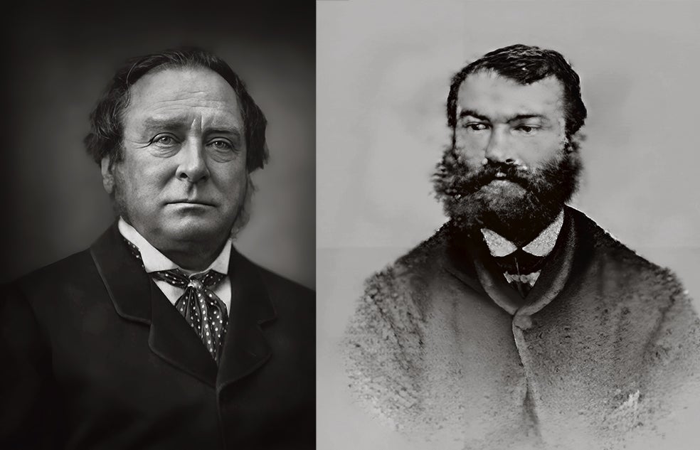 El hombre barbudo (a la derecha) que vemos en una fotografía replicada una y otra vez en Internet no es, en realidad, Parkinson. Él murió en 1824, y la fotografía más antigua tomada alguna vez data de 1827, tres años después de su muerte. Tampoco es el James Parkinson que aparece confundido en no pocas webs (a la izquierda). El de la foto es un dentista con el mismo nombre.