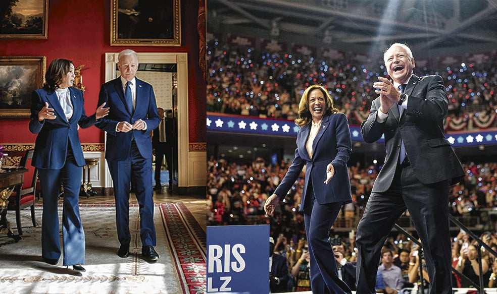 Biden eligió a Kamala como vicepresidenta por lo que se consideró una maniobra 'compensatoria': es mujer y negra. Ahora, ella ha elegido para acompañarla al gobernador de Minnesota, Tim Walz. «Necesitaba a un hombre blanco y mayor para compensar», dice su biógrafo.