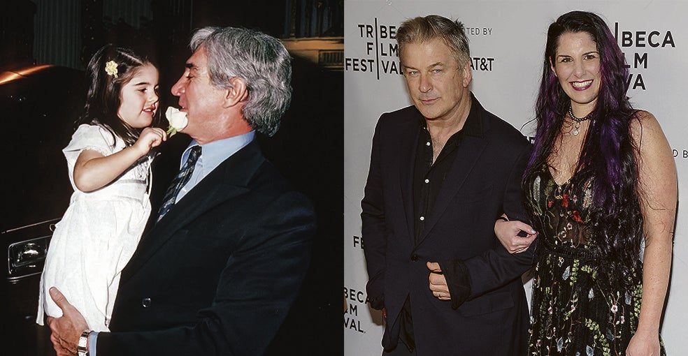 Kat DeLorean vivió el divorcio de sus padres tras la quiebra, pero siempre trató con su progenitor. A la derecha posa con Alec Baldwin, que interpretó a su padre en la película Incriminando a John DeLorean. Hay también un documental en Netflix: Un magnate de leyenda.