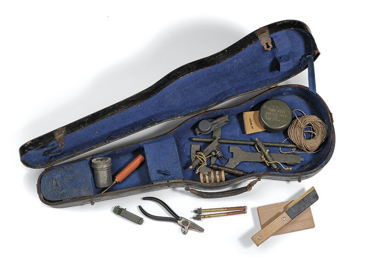 El violín del espía