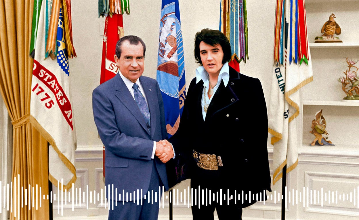 Pódcast | El delirante encuentro secreto entre Richard Nixon y Elvis Presley