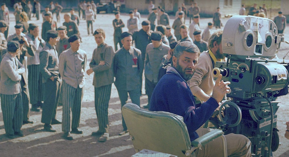 Jerry Lewis en el set de rodaje de The Day The Clown Cried en Suecia en 1972. El resultado no le gustó lo más mínimo. No solo desistió de hacer la película sino que escondió todo el metraje. Preguntado por ella en una entrevista, dijo que era «mala, mala, mala».