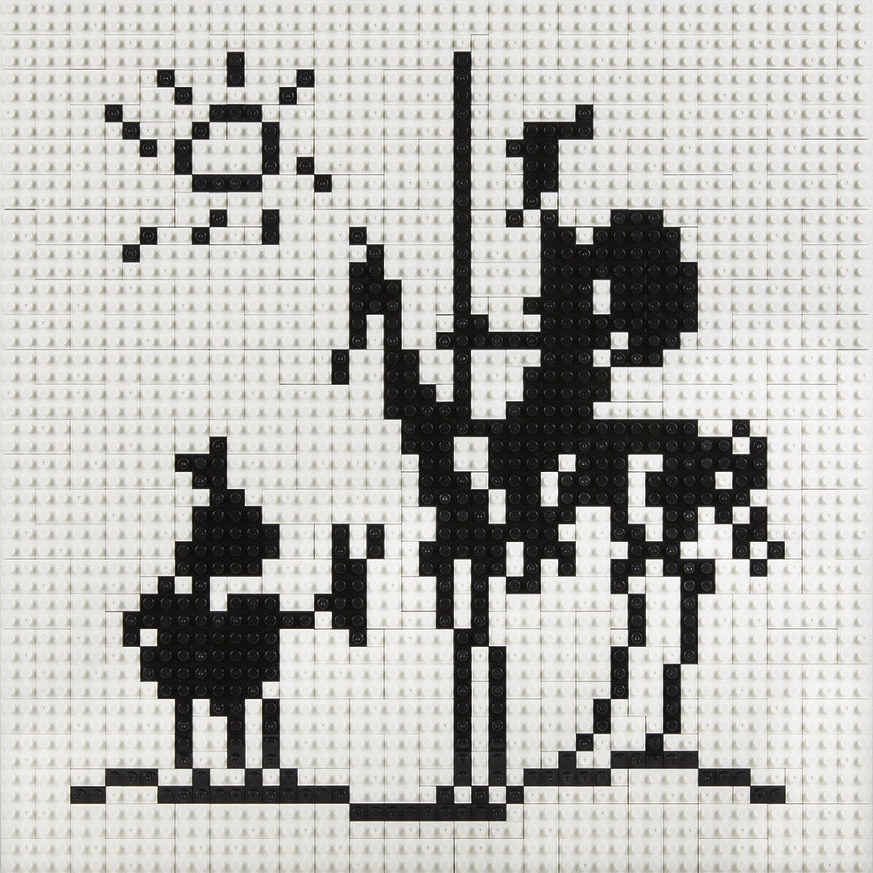 «Soy un gran admirador de la obra de Cervantes, y el Lego me gusta porque es lúdico, juguetón. Además, es como un píxel».