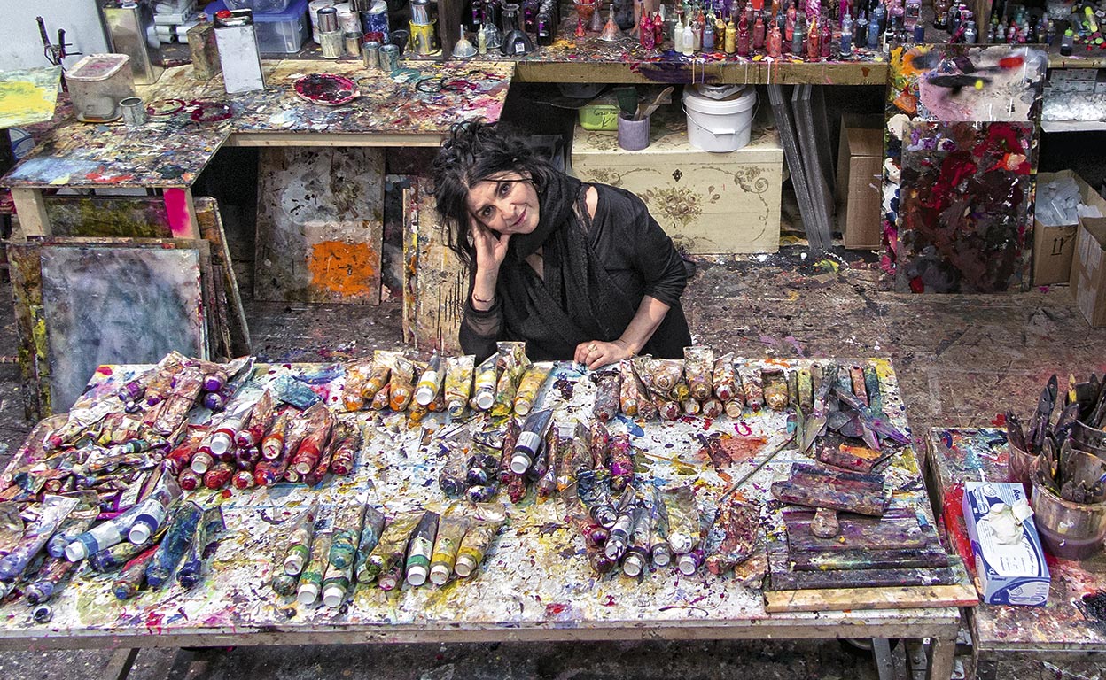 Lita Cabellut, la pintora española más cotizada del mundo