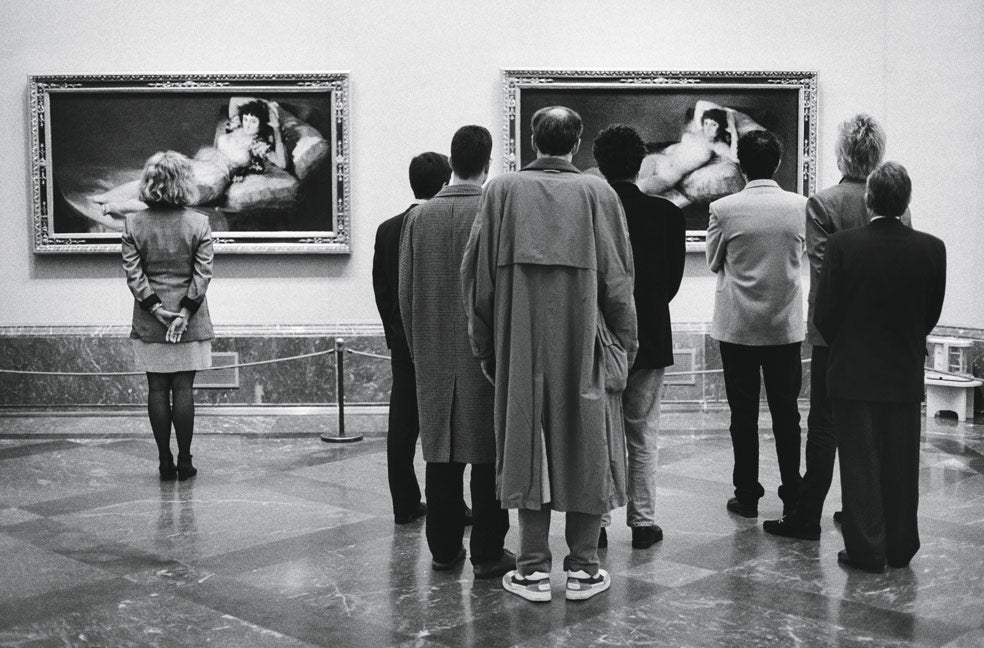 Thomas Struth, Elliott Erwitt —a quien pertenece esta imagen— y otros grandes han 'disparado' en el Prado.