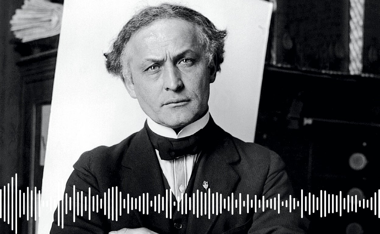Pódcast | El último truco del gran Houdini: sus servicios como agente secreto