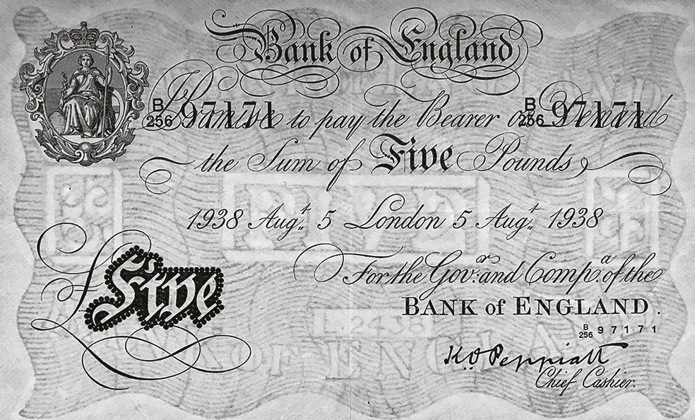 Las falsificaciones eran tan buenas que tras la guerra, cuando se descubrieron millones de estos billetes en cajas en el lago Toplitz (Austria), entraron tantos en circulación que el Banco de Inglaterra tuvo que rediseñar la libra.