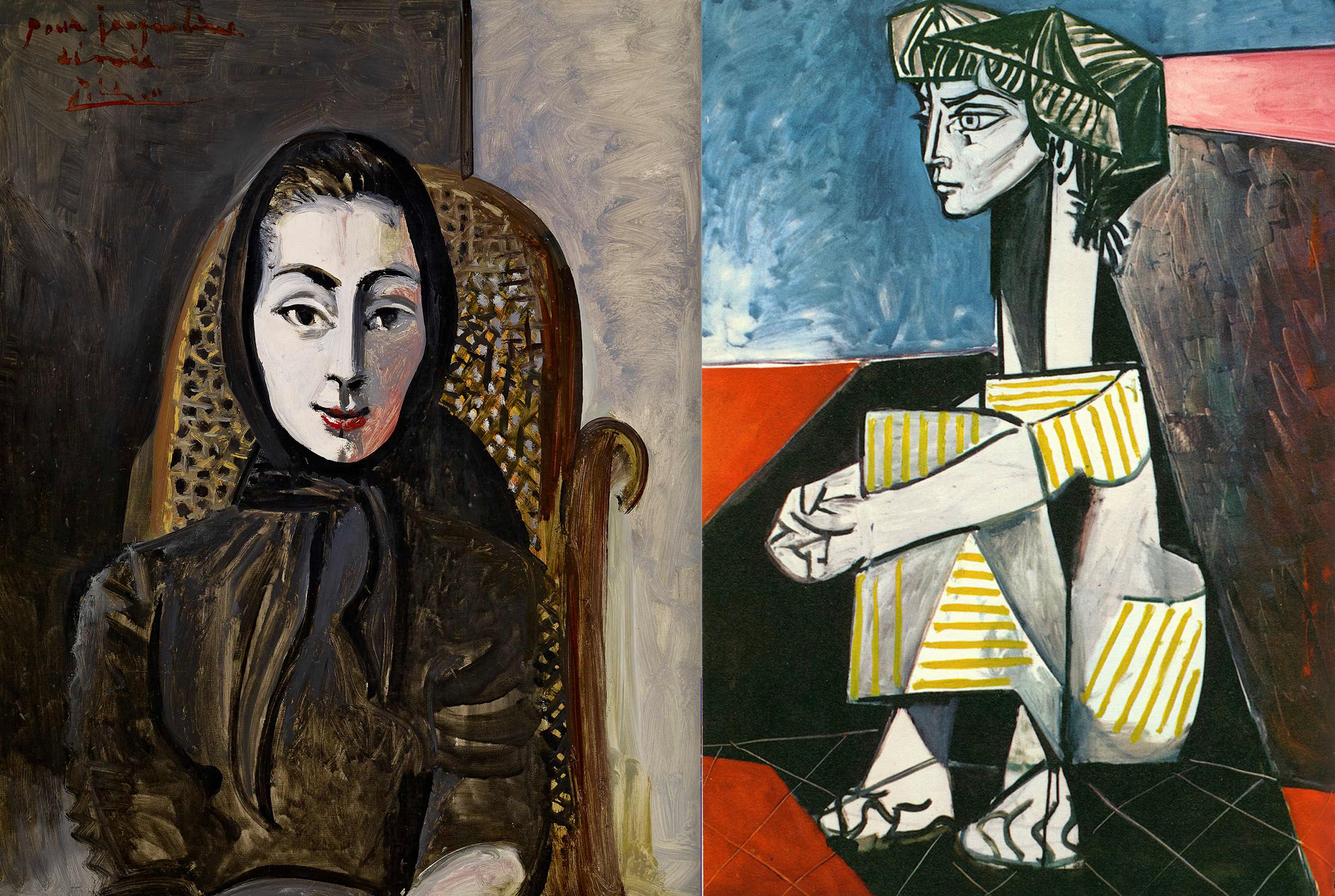 Roque fue, de sus modelos-amantes, la que más veces posó para Picasso: más de 400 durante los doce años que vivieron juntos, hasta la muerte del pintor. Una exposición en la Fundación Bancaja de Valencia muestra ahora 250 de las obras que ella protagonizó.