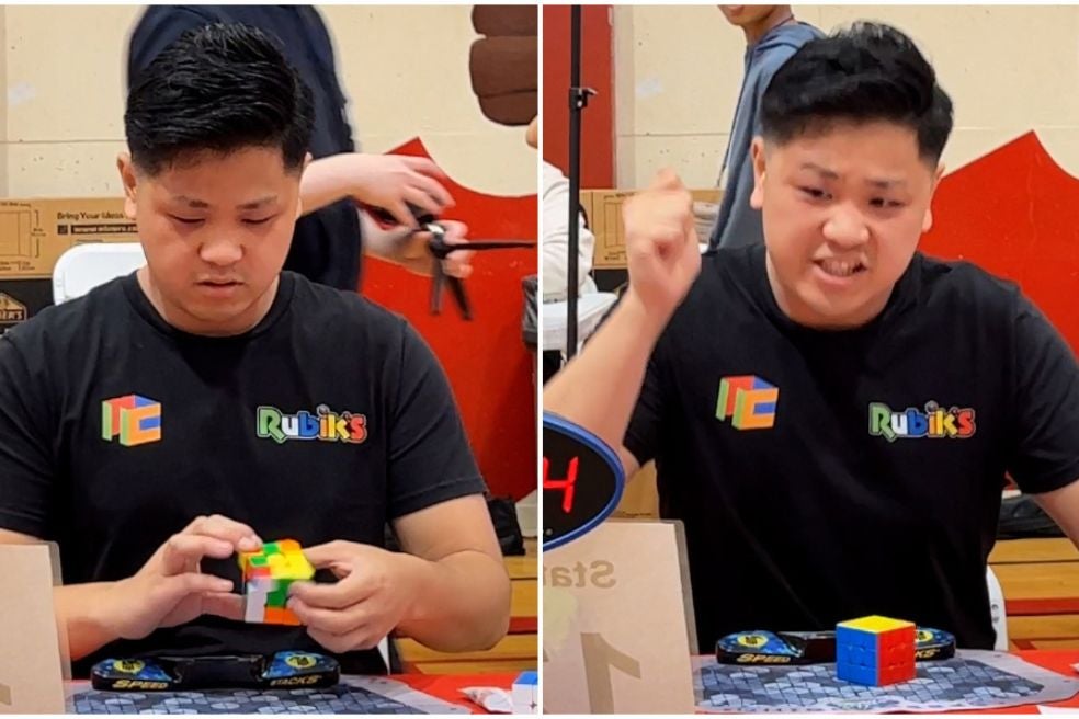 El estadounidense Max Park, un joven californiano de 23 años, ostenta el récord mundial con 3,13 segundos obtenido en 2023. Max comenzó a completar el cubo de Rubik por recomendación de su terapeuta para mejorar sus habilidades al padecer autismo.