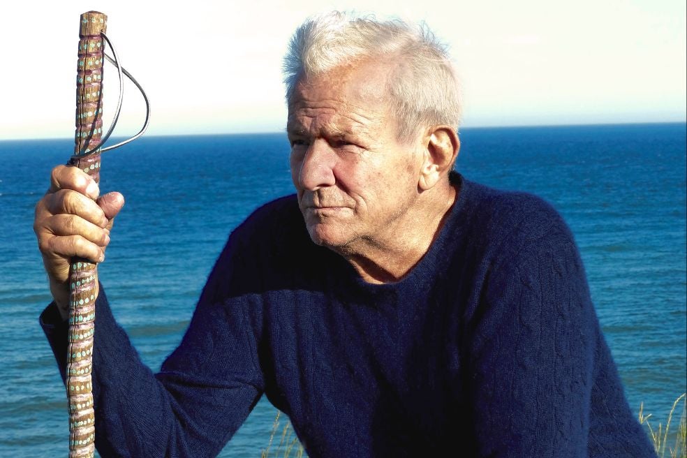 Esta foto se la tomó Zara, su única hija, en Montauk, donde acabaría falleciendo.