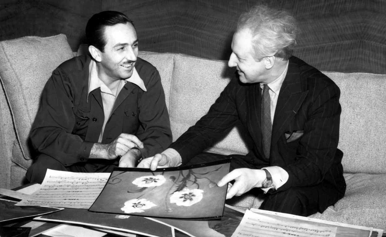 Para la parte musical, con obras de Johann Sebastian Bach, Chaikovski, Dukas, Stravinski, Beethoven o Schubert, Walt Disney se alió con el director de orquesta Leopold Stokowski, al mando de la Filarmónica de Filadelfia.